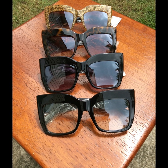 Large Retro Sunglasses - Picture 1 of 5